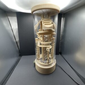 Really cool infinite ball maze (comes with motor, balls, and glass case)